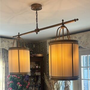 Maurice Chandelier – Neo-Classical Island / Billiard Light, France c.1940